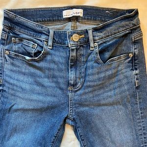 Cropped Flair Midrise Loft Jeans